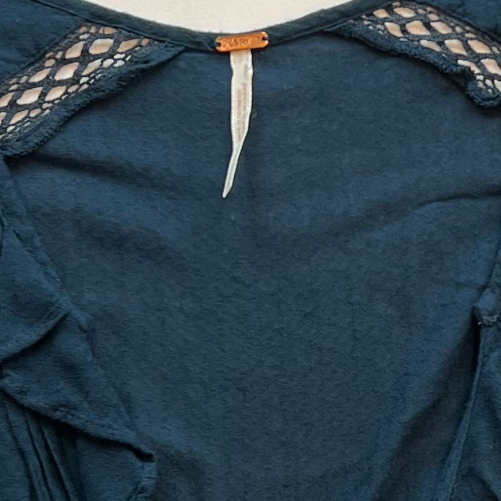 Free People V-Neck Ruffle Dress - Picture 12 of 13